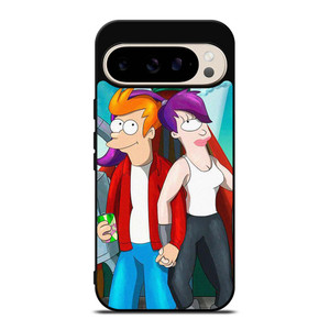 FUTURAMA PHILIP AND LEELA CARTOON Google Pixel 9 Pro Case Cover FUTURAMA PHILIP AND LEELA CARTOON Google Pixel 9 Pro Case Cover