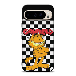 GARFIELD CAT CHECKERBOARD Google Pixel 9 Pro Case Cover GARFIELD CAT CHECKERBOARD Google Pixel 9 Pro Case Cover