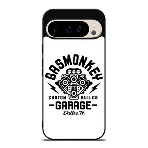 GAS MONKEY GARAGE WHITE LOGO Google Pixel 9 Pro Case Cover