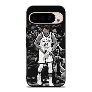GIANNIS ANTETOKOUNMPO BASKETBALL BLACK Google Pixel 9 Pro Case Cover GIANNIS ANTETOKOUNMPO BASKETBALL BLACK Google Pixel 9 Pro Case Cover
