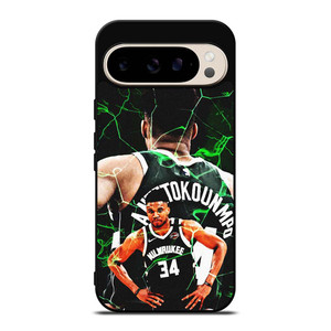 GIANNIS ANTETOKOUNMPO NBA MILWAUKEE BUCKS Google Pixel 9 Pro Case Cover