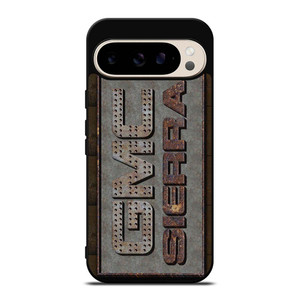 GMC SIERRA RUSTY METAL LOGO Google Pixel 9 Pro Case Cover GMC SIERRA RUSTY METAL LOGO Google Pixel 9 Pro Case Cover