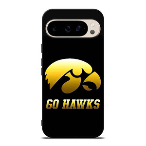 GO IOWA HAWKS FOOTBALL Google Pixel 9 Pro Case Cover GO IOWA HAWKS FOOTBALL Google Pixel 9 Pro Case Cover