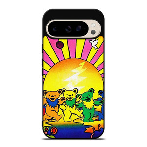 GRATEFUL DEAD DANCING BEARS ART Google Pixel 9 Pro Case Cover GRATEFUL DEAD DANCING BEARS ART Google Pixel 9 Pro Case Cover