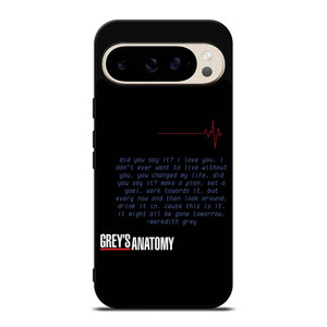 GREYS ANATOMY ICONIC LINES Google Pixel 9 Pro Case Cover GREYS ANATOMY ICONIC LINES Google Pixel 9 Pro Case Cover