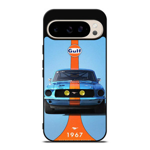 GULF RACING FORD MUSTANG 1967 Google Pixel 9 Pro Case Cover GULF RACING FORD MUSTANG 1967 Google Pixel 9 Pro Case Cover