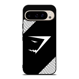 GYMSHARK WHITE CARBON LOGO Google Pixel 9 Pro Case Cover GYMSHARK WHITE CARBON LOGO Google Pixel 9 Pro Case Cover