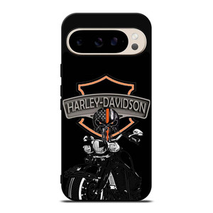 HARLEY DAVIDSON MOTOR SKULL BADGE Google Pixel 9 Pro Case Cover HARLEY DAVIDSON MOTOR SKULL BADGE Google Pixel 9 Pro Case Cover