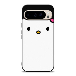 HELLO KITTY FLAT ILLUSTRATION WHITE Google Pixel 9 Pro Case Cover HELLO KITTY FLAT ILLUSTRATION WHITE Google Pixel 9 Pro Case Cover