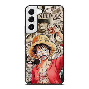 LUFFY WANTED POSTER PATTERN  Samsung Galaxy S22 Case Cover