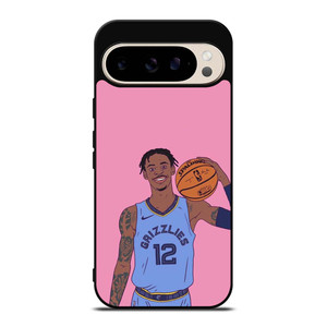 JA MORANT MEMPHIS GRIZZLIES VECTOR Google Pixel 9 Pro Case Cover JA MORANT MEMPHIS GRIZZLIES VECTOR Google Pixel 9 Pro Case Cover
