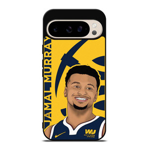 JAMAL MURRAY DENVER NUGGETS NBA VECTOR Google Pixel 9 Pro Case Cover JAMAL MURRAY DENVER NUGGETS NBA VECTOR Google Pixel 9 Pro Case Cover