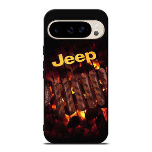 JEEP BURNING LOGO Google Pixel 9 Pro Case Cover JEEP BURNING LOGO Google Pixel 9 Pro Case Cover