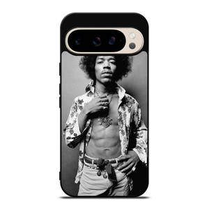 JIMI HENDRIX GUITARIST BLACK WHITE Google Pixel 9 Pro Case Cover JIMI HENDRIX GUITARIST BLACK WHITE Google Pixel 9 Pro Case Cover