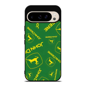 JOHN DEERE LOGO COLLAGE Google Pixel 9 Pro Case Cover JOHN DEERE LOGO COLLAGE Google Pixel 9 Pro Case Cover