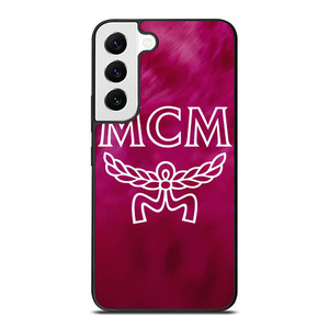 MCM WORLDWIDE PURPLE Samsung Galaxy S22 Case Cover MCM WORLDWIDE PURPLE Samsung Galaxy S22 Case Cover