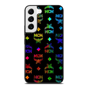 MCM WORLDWIDE RAINBOW Samsung Galaxy S22 Case Cover MCM WORLDWIDE RAINBOW Samsung Galaxy S22 Case Cover
