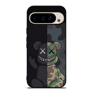 KAWS BLACK CAMO Google Pixel 9 Pro Case Cover KAWS BLACK CAMO Google Pixel 9 Pro Case Cover