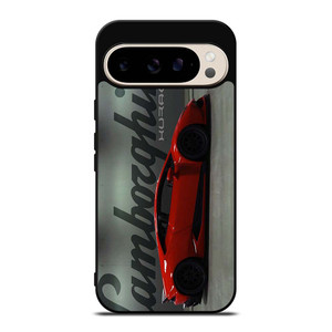LAMBORGHINI HURACAN RED LOGO Google Pixel 9 Pro Case Cover LAMBORGHINI HURACAN RED LOGO Google Pixel 9 Pro Case Cover