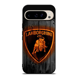 LAMBORGHINI WOOD LOGO Google Pixel 9 Pro Case Cover LAMBORGHINI WOOD LOGO Google Pixel 9 Pro Case Cover