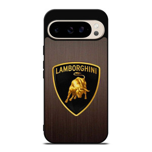 LAMBORGHINI WOODEN LOGO Google Pixel 9 Pro Case Cover LAMBORGHINI WOODEN LOGO Google Pixel 9 Pro Case Cover
