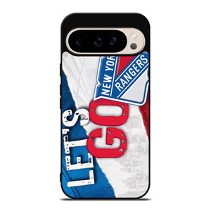 LETS GO NEW YORK RANGERS Google Pixel 9 Pro Case Cover LETS GO NEW YORK RANGERS Google Pixel 9 Pro Case Cover