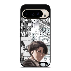 LEVI ACKERMAN ATTACK ON TITANS MANGA Google Pixel 9 Pro Case Cover LEVI ACKERMAN ATTACK ON TITANS MANGA Google Pixel 9 Pro Case Cover