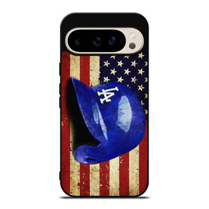 LOS ANGELES DODGERS LA BASEBALL HELMET Google Pixel 9 Pro Case Cover LOS ANGELES DODGERS LA BASEBALL HELMET Google Pixel 9 Pro Case Cover