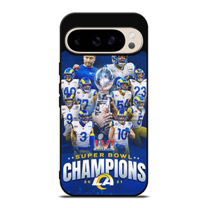 LOS ANGELES RAMS NFL CHAMPIONS 2021 Google Pixel 9 Pro Case Cover LOS ANGELES RAMS NFL CHAMPIONS 2021 Google Pixel 9 Pro Case Cover