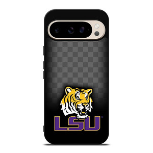 LSU TIGERS FOOTBALL CHECKERBOARD LOGO Google Pixel 9 Pro Case Cover LSU TIGERS FOOTBALL CHECKERBOARD LOGO Google Pixel 9 Pro Case Cover