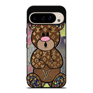LV LOUIS VUITTON TEDDY BEAR Google Pixel 9 Pro Case Cover LV LOUIS VUITTON TEDDY BEAR Google Pixel 9 Pro Case Cover