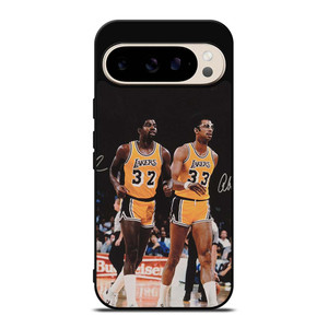MAGIC JOHNSON X KAREEM ABDUL JABBAR LA LAKERS Google Pixel 9 Pro Case Cover MAGIC JOHNSON X KAREEM ABDUL JABBAR LA LAKERS Google Pixel 9 Pro Case Cover