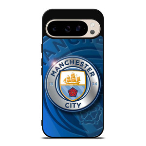 MANCHESTER CITY METAL LOGO Google Pixel 9 Pro Case Cover MANCHESTER CITY METAL LOGO Google Pixel 9 Pro Case Cover