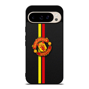 MANCHESTER UNITED STRIPE LOGO Google Pixel 9 Pro Case Cover MANCHESTER UNITED STRIPE LOGO Google Pixel 9 Pro Case Cover