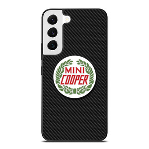 MINI COOPER CLASSIC CARBON EMBLEM  Samsung Galaxy S22 Case Cover