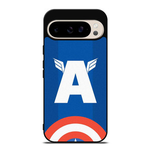 MARVEL CAPTAIN AMERICA SYMBOL Google Pixel 9 Pro Case Cover MARVEL CAPTAIN AMERICA SYMBOL Google Pixel 9 Pro Case Cover