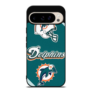 MIAMI DOLPHINS FOOTBALL HELMET LOGO Google Pixel 9 Pro Case Cover MIAMI DOLPHINS FOOTBALL HELMET LOGO Google Pixel 9 Pro Case Cover