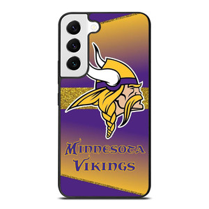 MINNESOTA VIKINGS GLITTER LOGO  Samsung Galaxy S22 Case Cover
