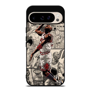 MICHAEL JORDAN MANGA ART Google Pixel 9 Pro Case Cover MICHAEL JORDAN MANGA ART Google Pixel 9 Pro Case Cover
