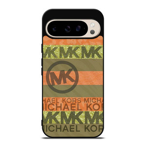 MICHAEL KORS PEACH STRIPE Google Pixel 9 Pro Case Cover MICHAEL KORS PEACH STRIPE Google Pixel 9 Pro Case Cover