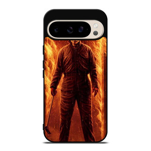 MICHAEL MYERS HALLOWEEN IN FIRE Google Pixel 9 Pro Case Cover MICHAEL MYERS HALLOWEEN IN FIRE Google Pixel 9 Pro Case Cover