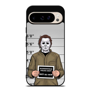 MICHAEL MYERS HALLOWEEN MUGSHOT Google Pixel 9 Pro Case Cover MICHAEL MYERS HALLOWEEN MUGSHOT Google Pixel 9 Pro Case Cover
