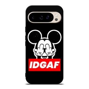 MICKEY MOUSE MIDDLE FINGER IDGAF Google Pixel 9 Pro Case Cover MICKEY MOUSE MIDDLE FINGER IDGAF Google Pixel 9 Pro Case Cover
