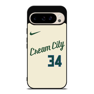 MILAUKEE BUCKS CREAM CITY NBA KIT Google Pixel 9 Pro Case Cover MILAUKEE BUCKS CREAM CITY NBA KIT Google Pixel 9 Pro Case Cover