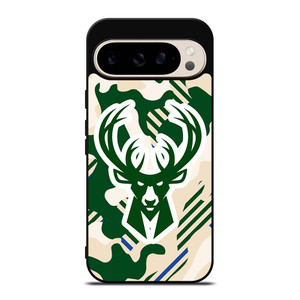 MILWAUKEE BUCKS SYMBOL PATTERN Google Pixel 9 Pro Case Cover MILWAUKEE BUCKS SYMBOL PATTERN Google Pixel 9 Pro Case Cover