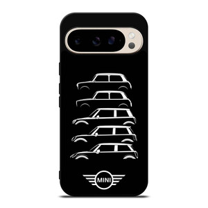 MINI COOPER EVOLUTION SILHOUETTE Google Pixel 9 Pro Case Cover MINI COOPER EVOLUTION SILHOUETTE Google Pixel 9 Pro Case Cover