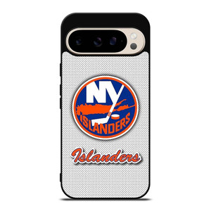 NEW YORK ISLANDERS BADGE CARBON Google Pixel 9 Pro Case Cover NEW YORK ISLANDERS BADGE CARBON Google Pixel 9 Pro Case Cover