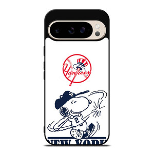 NEW YORK YANKEES SNOOPY BADGE Google Pixel 9 Pro Case Cover NEW YORK YANKEES SNOOPY BADGE Google Pixel 9 Pro Case Cover
