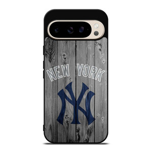 NEW YORK YANKEES WOODEN LOGO Google Pixel 9 Pro Case Cover NEW YORK YANKEES WOODEN LOGO Google Pixel 9 Pro Case Cover