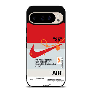 NIKE AIR JORDAN 1 OFF WHITE RED Google Pixel 9 Pro Case Cover NIKE AIR JORDAN 1 OFF WHITE RED Google Pixel 9 Pro Case Cover